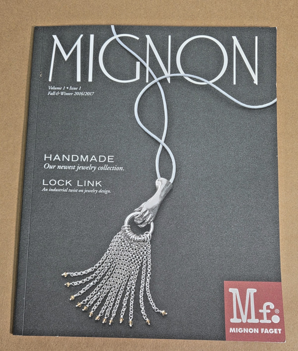 RARE Vol 1 Issue 1 Mignon Faget Fall/Winter 2016 Jewelry Catalog LockLink NOLA